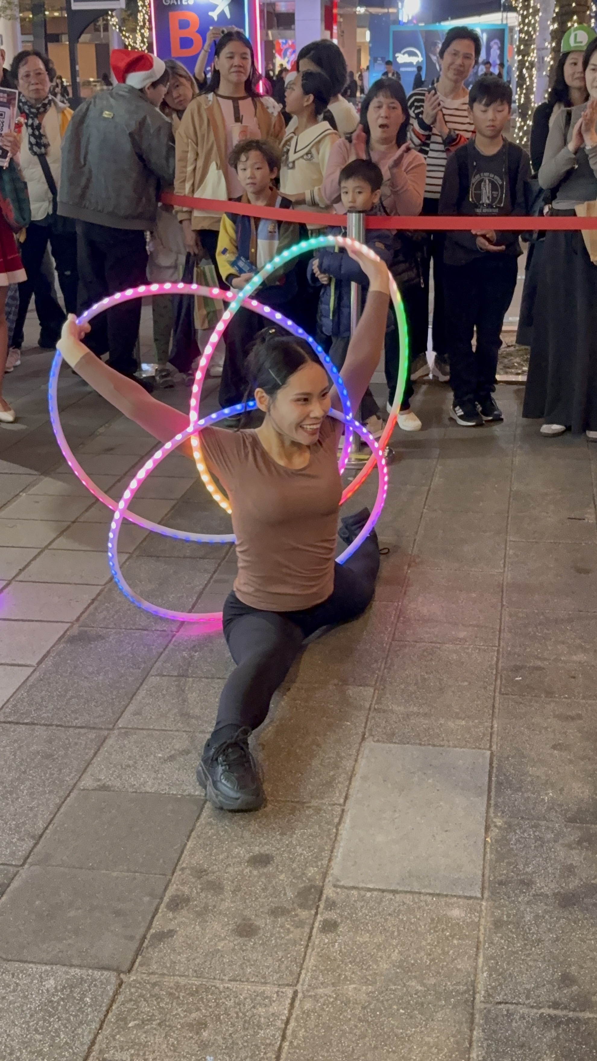 女子特技呼拉圈 1